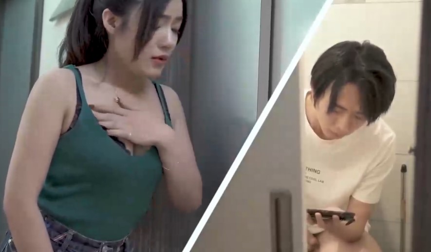 Vừa chơi game vừa bắn súng vào lồn em hàng xóm